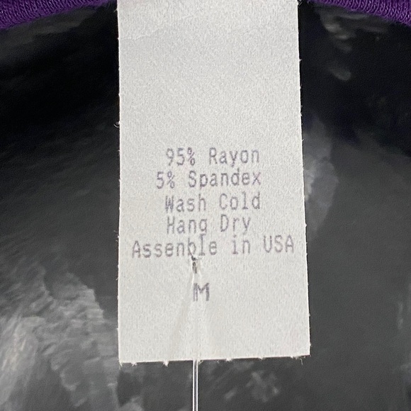 ✨Host Pick✨Plum Tiered V-Neck Shift Dress, M - Picture 11 of 11